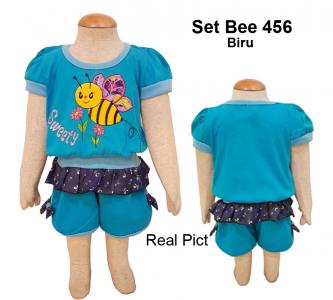 Set Bee 456 biru