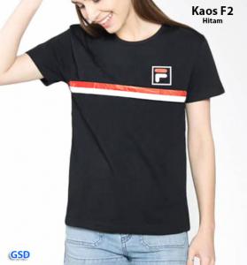 Kaos fla polos hitam