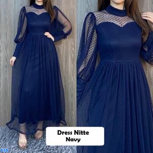 Dress Nitte Navy