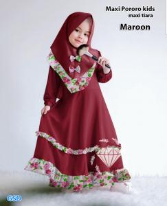 Maxi Pororo kids maroon-maxi tiara