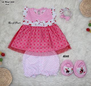 Set Bayi 660 4in1 Pink