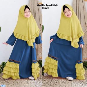 Aqilla Syari Kids navy