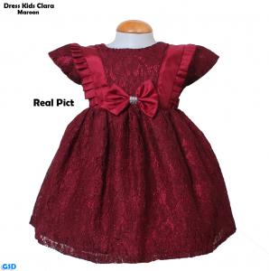 Dress Kids Clara maroon