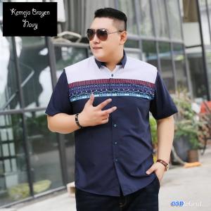 Kemeja Brayen Navy