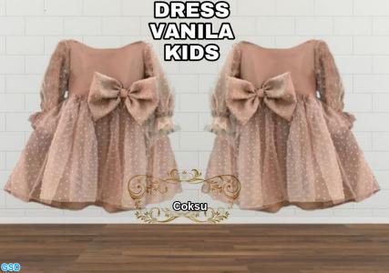 Dress Kids Vanila coksu