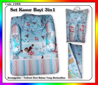 Set Kasur Bayi 3in1 Biru