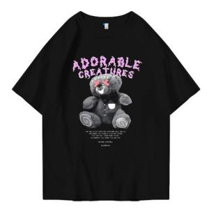 Hi VABA Oversized Adorable Tshirt | Kaos Streetwear Unisex Tee