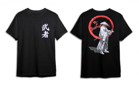 kaos japan hitam