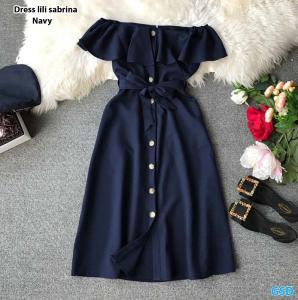 Dress lili sabrina navy