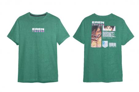 TSHIRT casual pria EREN Hijau