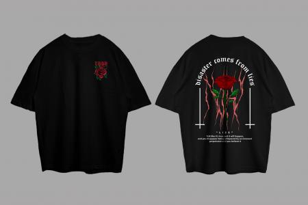 Tshirt Rose Disaster 