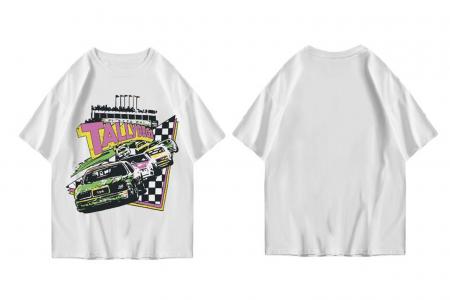 Hi VABA Oversized Tallydega car Tshirt | Kaos Streetwear Unisex Tee