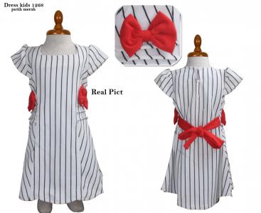 Dress kids 1268 pita red