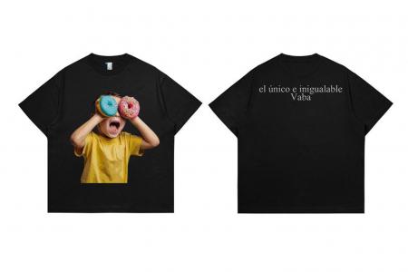 Hi VABA Oversized Donut Tshirt | Kaos Streetwear Unisex Tee