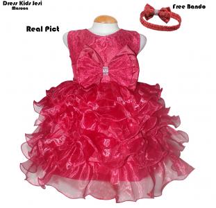 Dress Kids Jesi Maroon