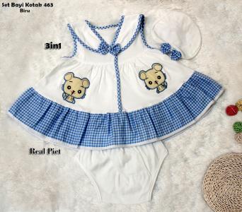 Set Bayi 3in1 463 biru