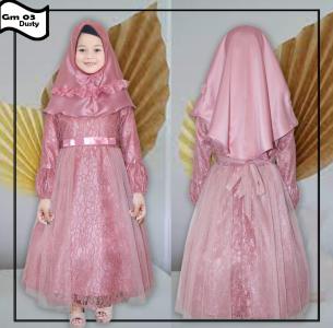 Set Hijab GM03 Dusty