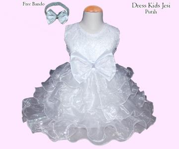 Dress Kids Jesi Putih