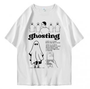 Hi VABA Oversized Ghosting Tshirt | Kaos Streetwear Unisex Tee