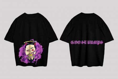 Hi VABA Oversized Goosebumps Tshirt | Kaos Streetwear Unisex Tee