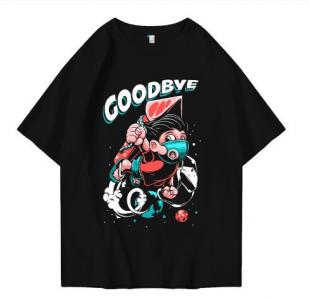 Hi VABA Oversized Goodbye Tshirt | Kaos Streetwear Unisex Tee