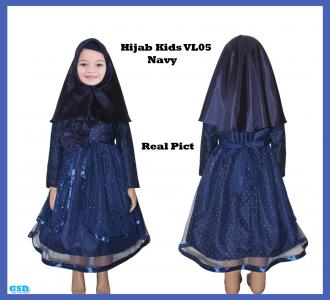 Hijab Kids VL05 Navy