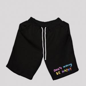 VABA Shortpants Dont Worry Be Happy || Celana Pendek Unisex