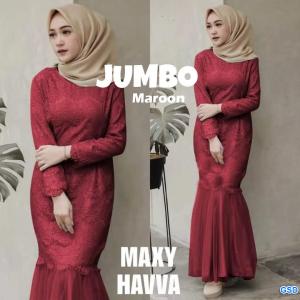 Maxi Havva Maroon