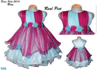 Dress Kids 3014 Biru