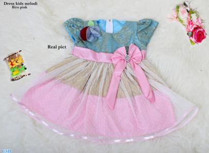 Dress kids melodi Coksu-pink