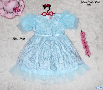 Dress Anak Yeni Biru