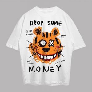 VABA Oversized Tiger Drop Some Money Tshirt | Kaos Streetwear Unisex Tee