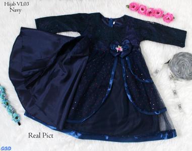 Hijab Kids VL03 Navy