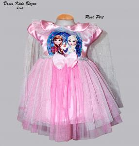 Dress Kids Fozen pink