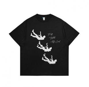 Hi VABA Oversized Fall With My Soul Tshirt | Kaos Streetwear Unisex Tee