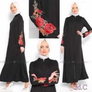 maxi hijab rose