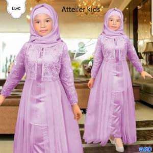 Attelier kids brukat lilac