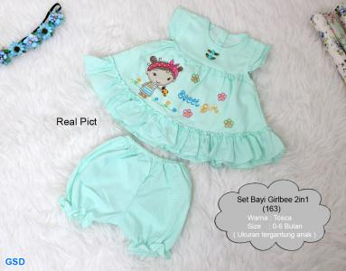 Set Bayi 2in1 Girlbee 163 tosca