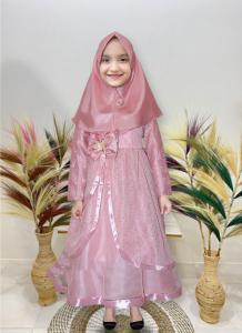 Hijab Kids VL03 Pink