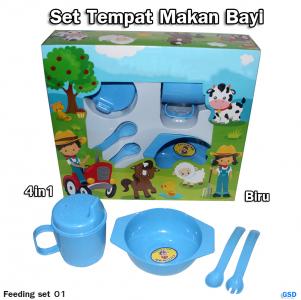 Feeding set 01 Biru