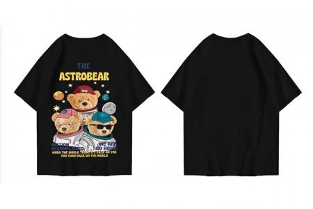 Hi VABA Oversized Astrobear Tshirt | Kaos Streetwear Unisex Tee