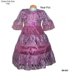 Dress Kids Susi Ungu