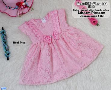 Dress Kids Clara pink