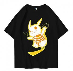 Hi VABA Oversized Skeleton Pikachu Tshirt | Kaos Streetwear Unisex Tee