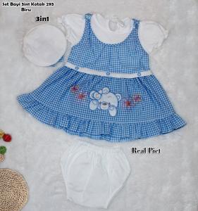 Set Bayi 3in1 kotak 293 Biru