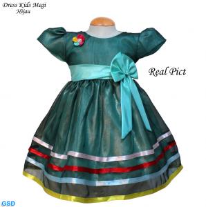 Dress Kids Megi Hijau