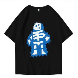 Hi VABA Oversized Freeze Skeleton Tshirt | Kaos Streetwear Unisex Tee