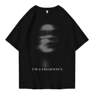 Hi VABA Oversized Frequency Tshirt | Kaos Streetwear Unisex Tee