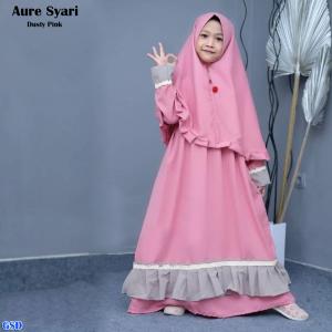 Aure Syari kids dusty pink