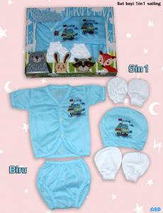 Set Bayi 5in1 Sailing Biru